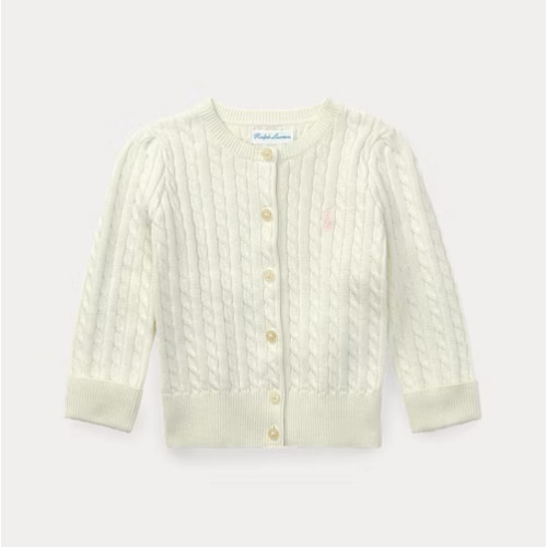 Mini-Cable Cotton Cardigan | Ralph Lauren