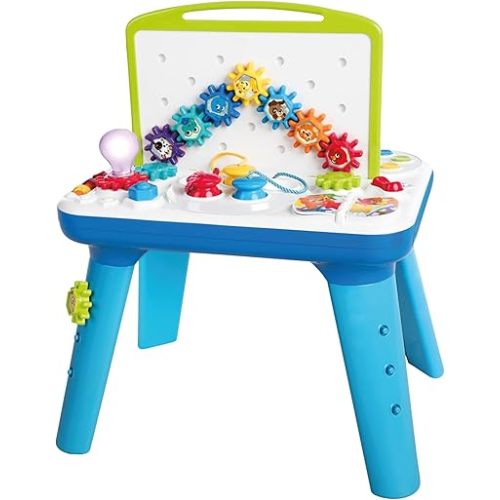 Baby Einstein Curiosity Table Activity Table Toddler Toy & Play Table, with Lights and Melodies, Montessori & STEAM Inspired, Ages 1, 2, 3, 4+