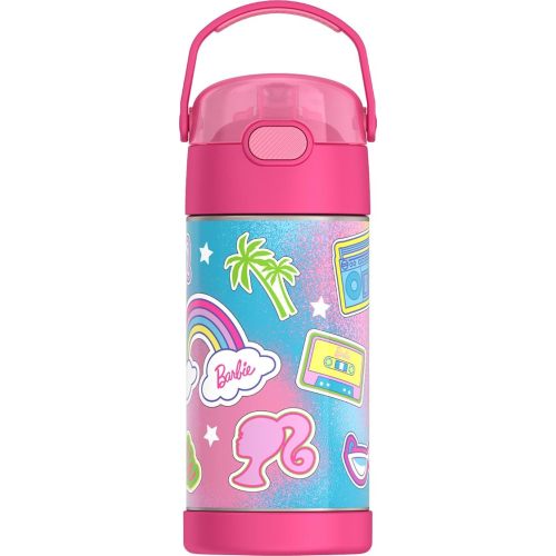 THERMOS FUNTAINER Water Bottle with Straw, 12oz, Barbie