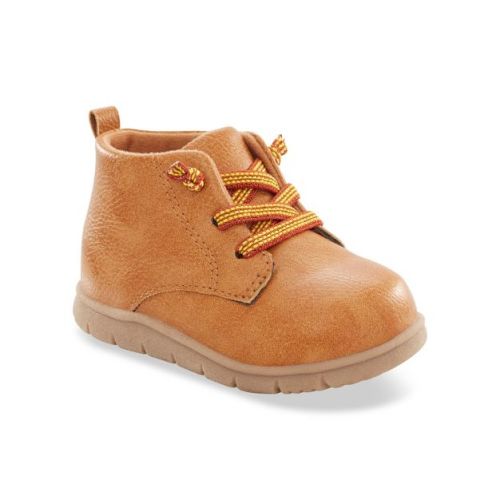 Carter's Just One You® Toddler Boys' First Walker Boots - Tan 4
