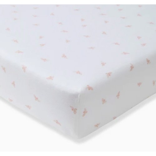 Golden Bee Organic Cotton BEESNUG® Fitted Crib Sheet - Ranunculus