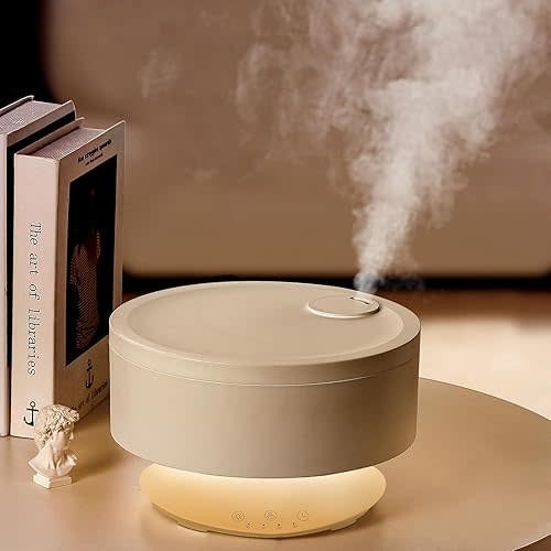 Humidifiers Easy to Clean,Essential Oil Diffuser, Colorful Night Light,Ultrasonic Top Fill Cool Mist Humidifiers for Bedroom Baby Plants,Ultra Quiet,Last up to 20 Hrs, 1.6L Levoair