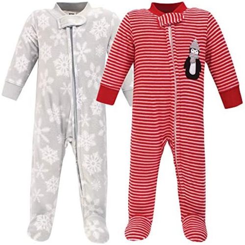 Hudson Baby Unisex Baby Fleece Sleep and Play