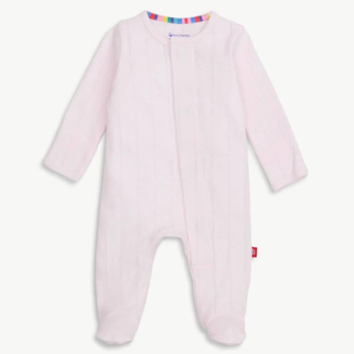 Magnetic Pointelle Footie – Magnetic Me