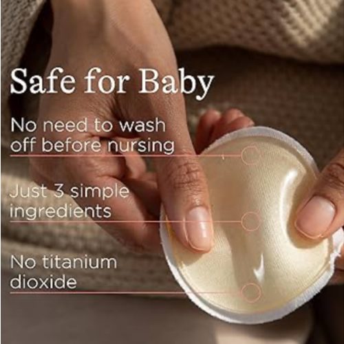 Lansinoh Soothies Cooling Gel Pads, Breastfeeding Essentials, Provides Cooling Relief for Sore Nipples, 2 Count (Pack of 1)