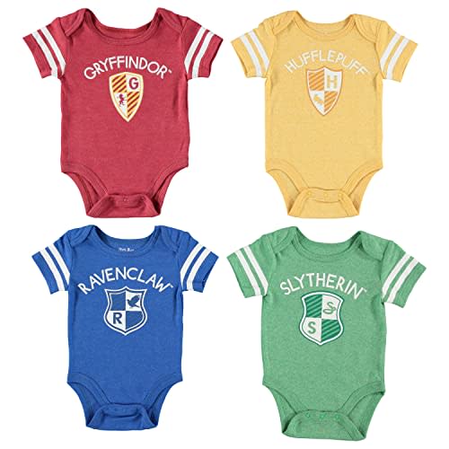 Harry Potter Baby Boys’ Short Sleeve Bodysuit Multipack Gift For Baby Girl or Boy Baby Clothes