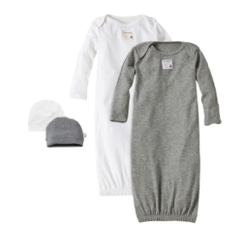 Bee Essentials Organic Baby Gown Set of 2 | Burt's Bees Baby®