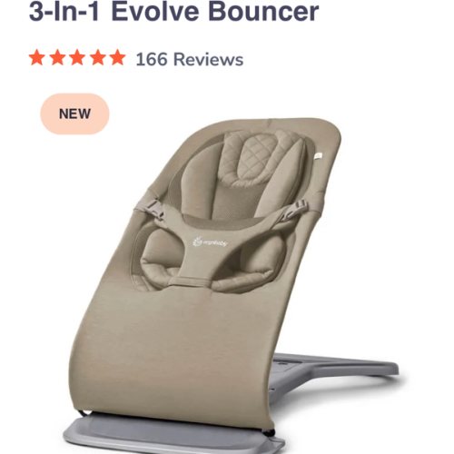 3-In-1 Evolve Baby Bouncer: Knit | Ergobaby