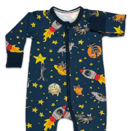Space Cats Baby Pajamas