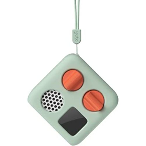 Yoto Mini Adventure Jacket in Frog Soup (Green) with Matching Wrist Lanyard – Accessory for Kids Mini Audio Player, Anti-Slip Silicone Skin Cover, Fitted Protective Sleeve Case