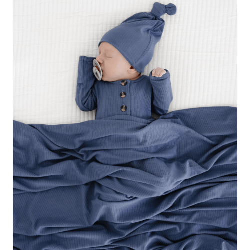 Cove Ribbed Knotted Gown