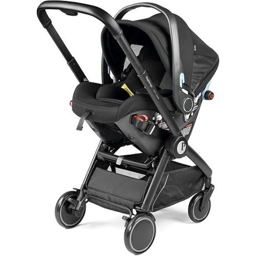 Peg Perego City Loop Infant Car Seat & Stroller Combo with Primo Viaggio 4-35 Urban Mobility Infant Car Seat | Compact Travel System from Infant to Toddler | Air Travel Friendly