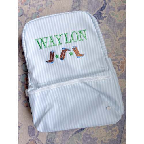 TRVL Backpacker - Pimlico Stripe Blue