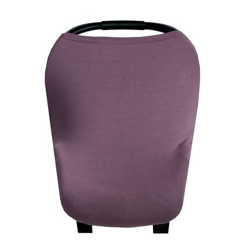 Copper Pearl Multi-Use Cover: Car Seat Covers, Nursing Cover, and Stroller Cover for Sun - Stretchy Fabric, All-Season Use, Stylish Designs, Easy Access for Moms - Plum
