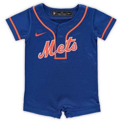 Newborn & Infant New York Mets Nike Royal Official Jersey Romper