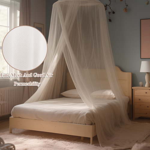 Remiawy Bed Canopy, Canopy Bed Curtains Large Size from Ceiling, Bed Tent Decor Indoor Protection Hanging Canopy