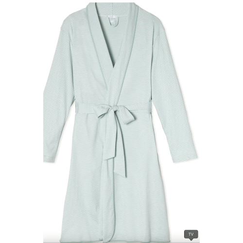 LAKE | Women | Pima Cotton Pajamas | Hydrangea Pima Robe