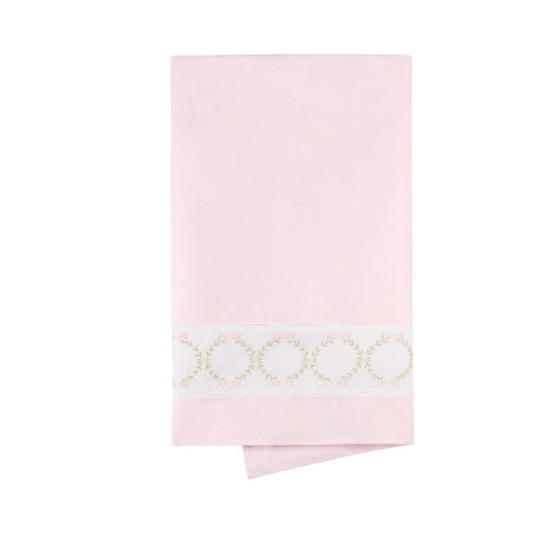 Girls Vintage Bloom Receiving Blanket