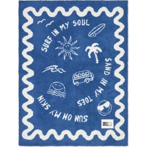 CozyChic® SmileyWorld Surf Stroller Blanket