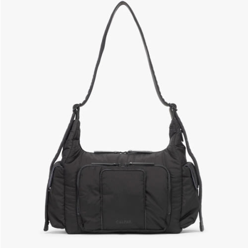 Crossbody Diaper Bag - BLACK