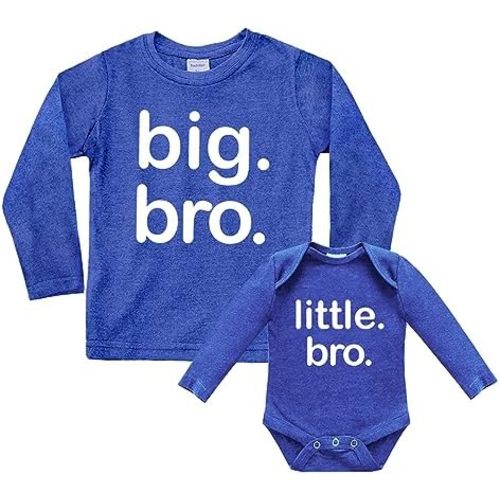 Unordinary Toddler Big bro Little bro Outfits Big Brother Little Brother Sibling Boys Matching Gifts Baby Set