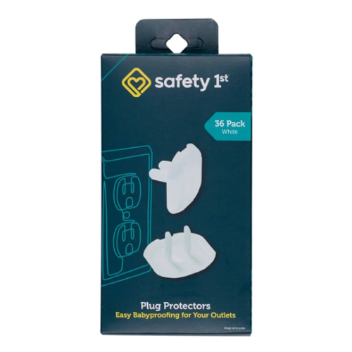 Safety 1st Electrical Outlet Baby Proof Covers, Secure Outlet Plugs, Baby Proofing, 36 Count