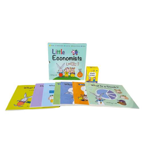 Little Economists Bundle: Books 1 to 7 + Smart Money Conversation Cards
