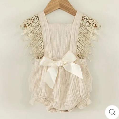 Jami Romper in Cream | Reverie Threads