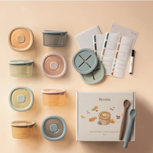 Silicone Baby Food Containers