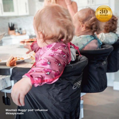 pod™ Compact Portable Clip-on High Chair | Mountain Buggy®