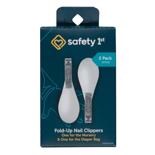 Safety 1st Fold-Up Nail Clippers - 2pk