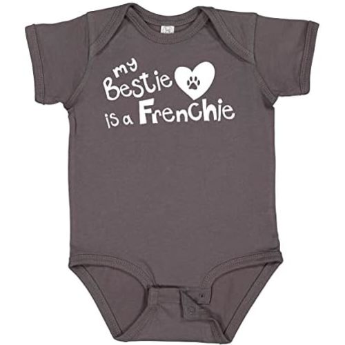 inktastic Bestie Frenchie Baby Bodysuit
