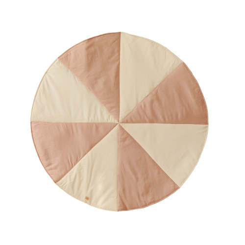 Moi Mili “Powder Candy” Round Patchwork Mat — buybuy BABY