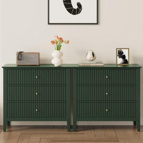 Zipcode Design™ Juhl 47.2"W 6 Drawer Accent Chest With 2 Open Shelves | Wayfair