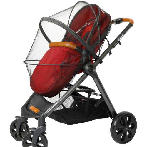 Baby Mosquito Net for Stroller - Elastic for Snug Fit Netting, fits Carrier, Bassinet, Jogger & Car Seat - Infant Bug Barrier Installation