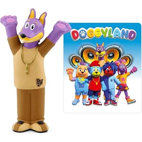 Tonies Doggyland Bow Wizzle Audio Toy Figurine from Doggyland; for Toniebox