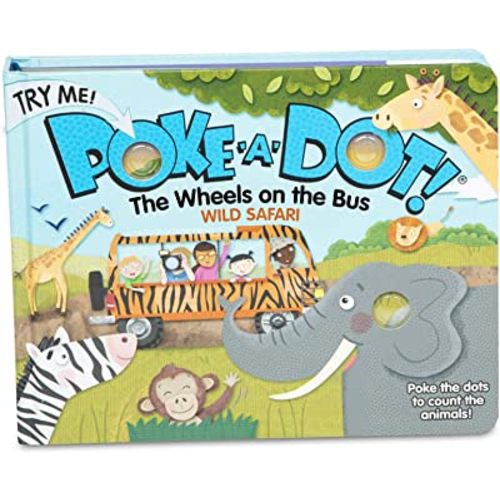 Poke-a-dot: Wheels on the Bus Wild Safari