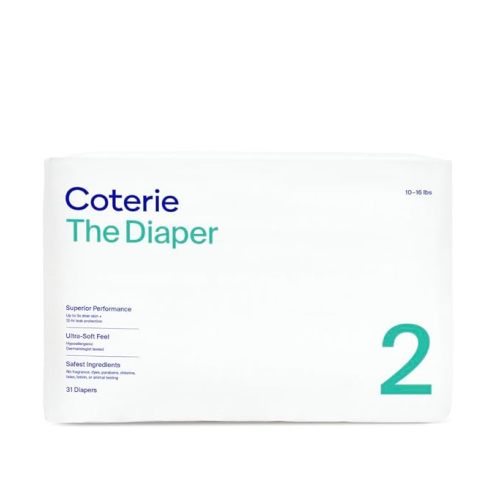 Coterie Size 2 Diaper, 31 CT