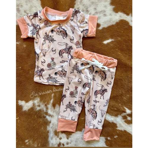 Ranchy kid pj set