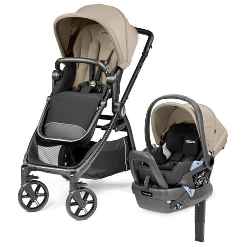Peg Perego YPSI 2025 + Primo Viaggio Lounge Travel System Bundle - Vanilla Blend / Vanilla Blend