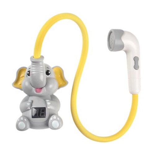 Smart Baby Showerhead With Digital Elephant Design Gentle Water Flow For Bathing Wiper for People Shower Back for Shower Leg Scrub