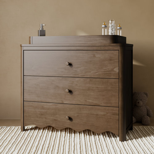 Storkcraft Casablanca 3 Drawer Chest With Removable Changing Table Topper & Reviews | Birch Lane
