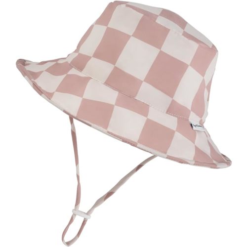 Tiny Twinkle Baby&Toddler Sun Hat|Adjustable UPF 50+ Bucket Hat for Infants&Kids|Lightweight Quick-Dry Hat for Beach&Swim
