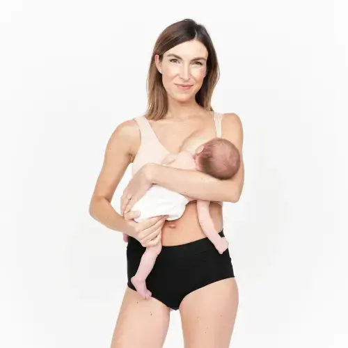 The Larken X nursing bra - Sand / L