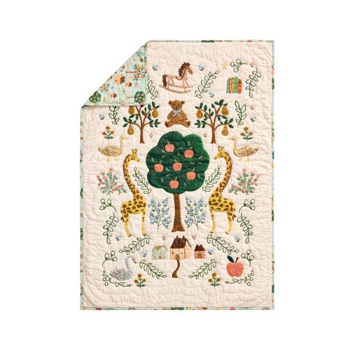 Rifle Paper Co. Storybook Baby Quilt | Pottery Barn Kids