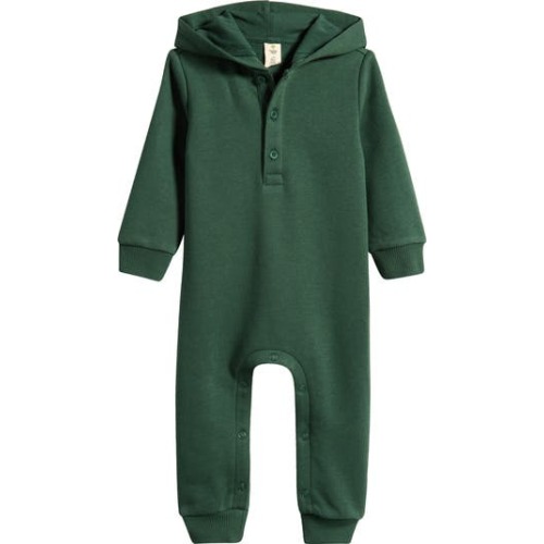 Cozy Hooded Romper, 3M