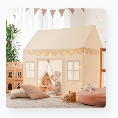 Tiny Land® Natural Cream Playhouse | Tiny Land Official Store® | All for Kids
