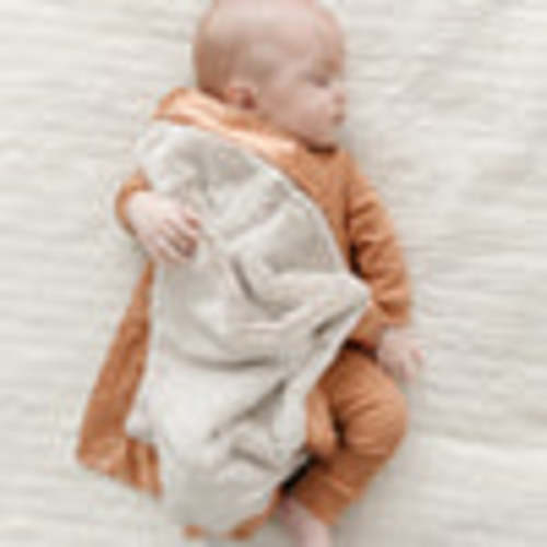 Satin Border Mini Blanket – Cedar