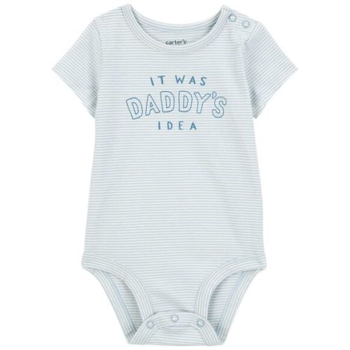 Baby Short-Sleeve Graphic Bodysuit - Blue - Carter's | Carter's