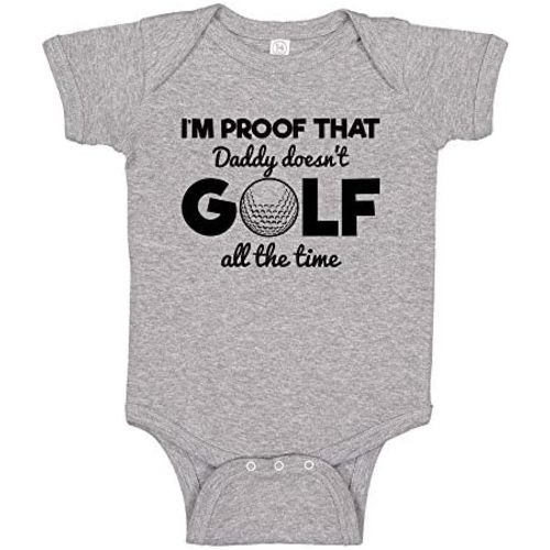 I'm Proof Daddy Isn't Always Golfing Baby Bodysuit/Toddler T-Shirt